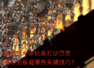 �¿�����SF��Ҵ�ɳ�Ϳ�Ҫѧ������Щ�ؼ����ɣ�