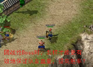 ��ս��Bossʱ���������ܸ���Ч�ر�֤����Ѫ�������ʤ�ʣ�