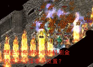���ڴ�����Ϸ�йһ�ˢ����Ӧ��ѡ����Щλ�ã�
