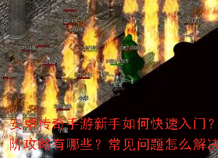 安卓传奇手游新手如何快速入门?进阶攻略有哪些?常见问题怎么解决? 安卓传奇手游新手如何快速入门?进阶攻略有哪些?常见问题怎么解决?