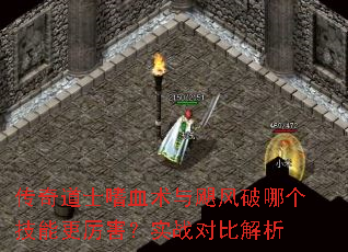 传奇道士嗜血术与飓风破哪个技能更厉害?实战对比解析 传奇道士嗜血术与飓风破哪个技能更厉害?实战对比解析