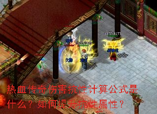 热血传奇伤害抗性计算公式是什么?如何提升抗性属性? 热血传奇伤害抗性计算公式是什么?如何提升抗性属性?
