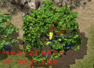 传奇道士单刷赤月可行吗?攻略技巧全解析 传奇道士单刷赤月可行吗?攻略技巧全解析