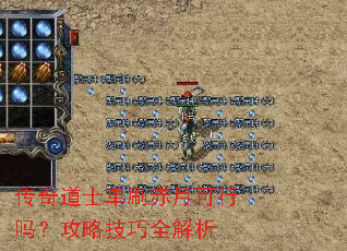 传奇道士单刷赤月可行吗?攻略技巧全解析 传奇道士单刷赤月可行吗?攻略技巧全解析