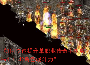 如何快速提升单职业传奇手机版v1.1.42角色战斗力? 如何快速提升单职业传奇手机版v1.1.42角色战斗力?