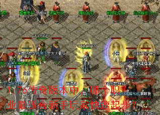 1.76传奇版本中,哪个职业最适合新手玩家快速起步? 1.76传奇版本中,哪个职业最适合新手玩家快速起步?