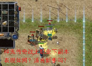 神鬼传奇战士职业下副本表现如何?适合新手吗? 神鬼传奇战士职业下副本表现如何?适合新手吗?
