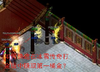 如何快速在冰雪传奇打金版中赚取第一桶金? 如何快速在冰雪传奇打金版中赚取第一桶金?